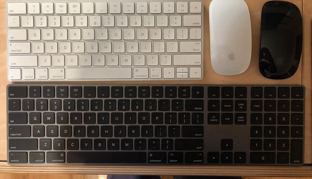 apple keypad with numeric keyboard
